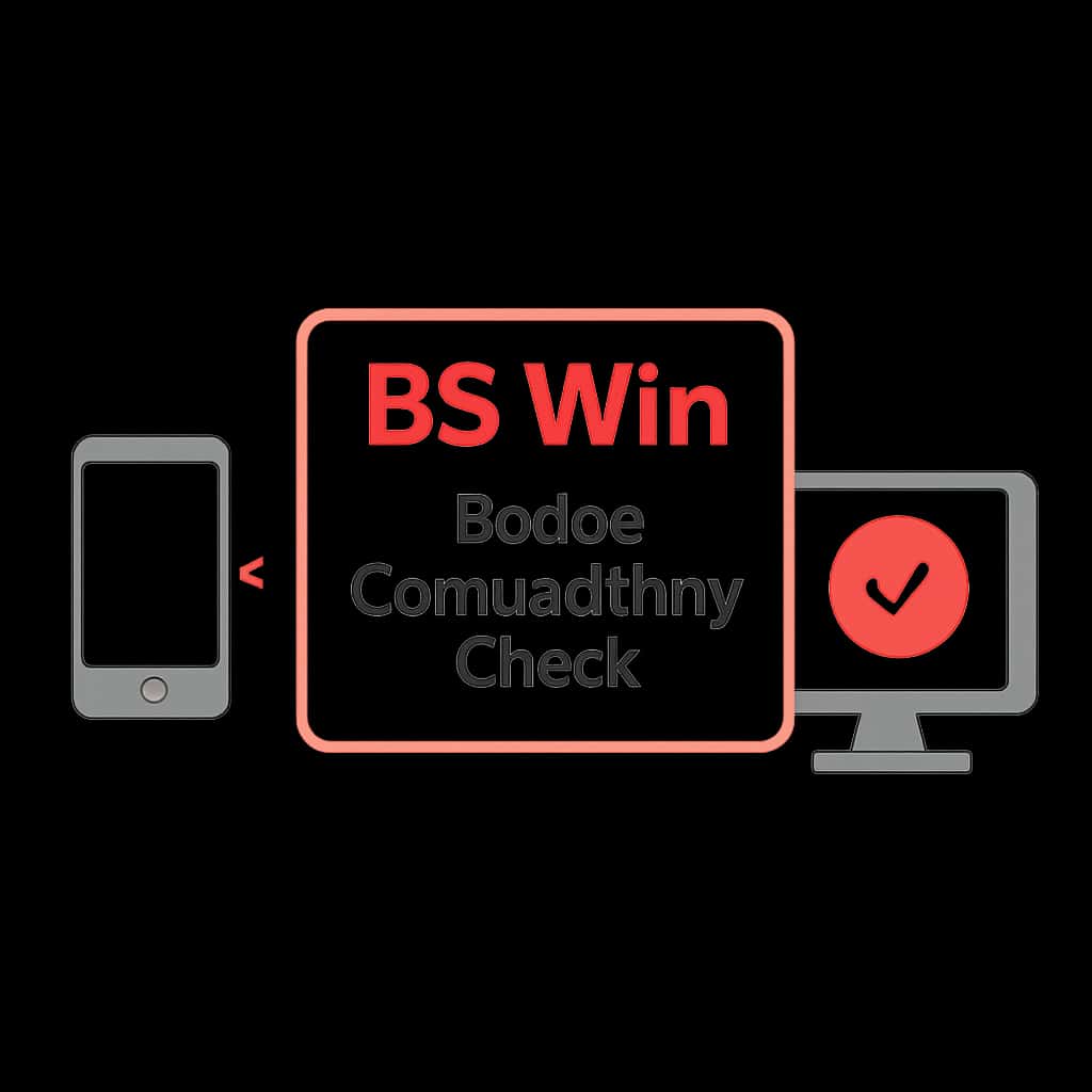 Diagram detailing BS Win Device Compatibility Check.