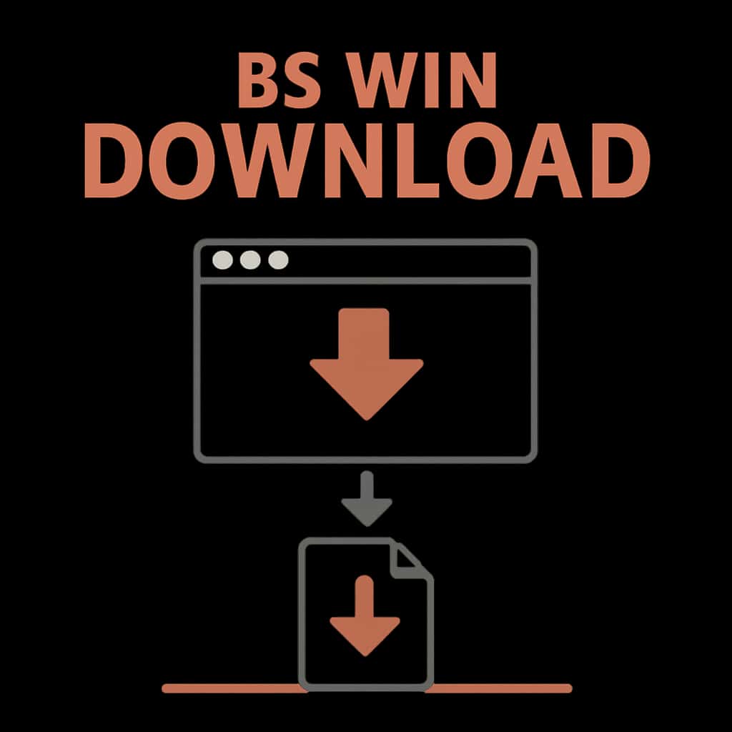 Diagram related to BS Win Download process.