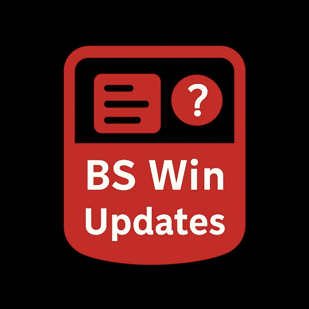 A badge icon representing BS Win Updates.